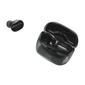 JBL Tune Buds Ghost Edition - Black Ghost - True wireless Noise Cancelling earbuds - Detailshot 5